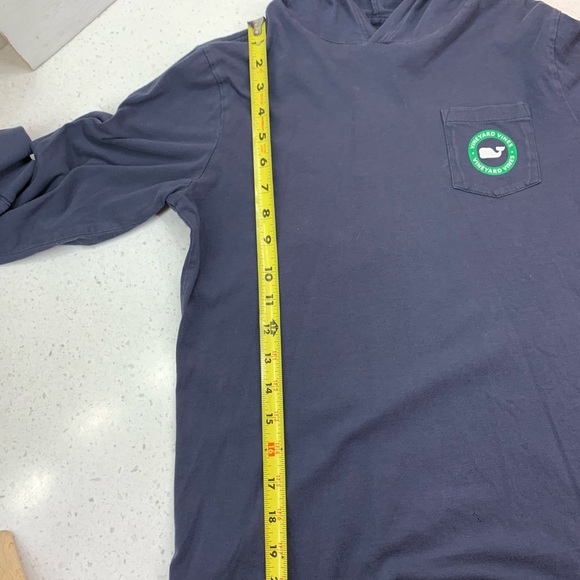 Vineyard Vines Boys Long Sleeve T-Shirt Hooded - Picture 10 of 11